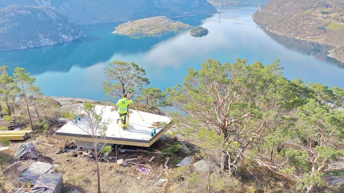 landmåling, kartlegging med geomatikk